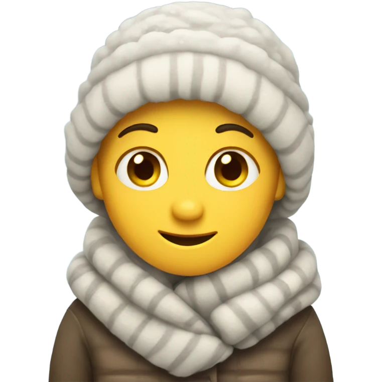Cozy cute  winter emoji  emoji