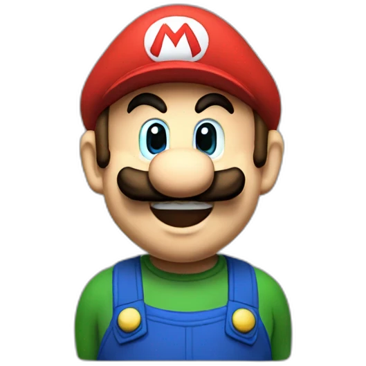 Mario from Mario brothers emoji