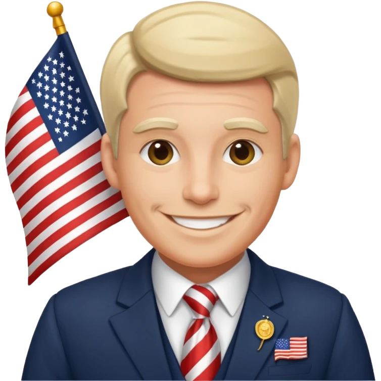 Patriotic Mayor emoji