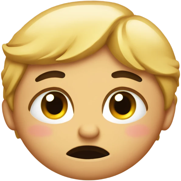 Upset tummy emoji