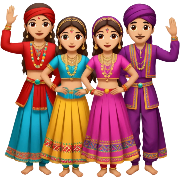 Ajrak sindh celebration sindhi dancing emoji