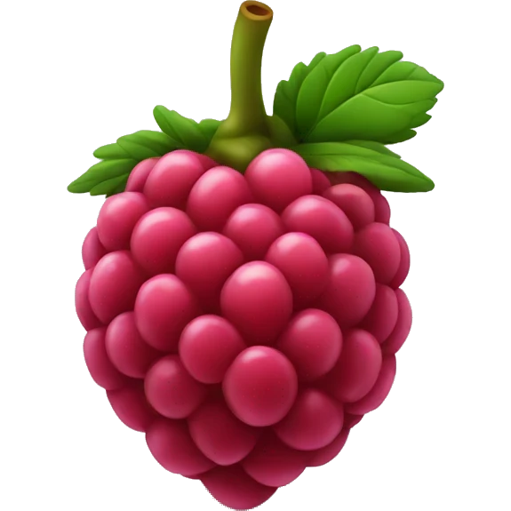 Raspberry emoji