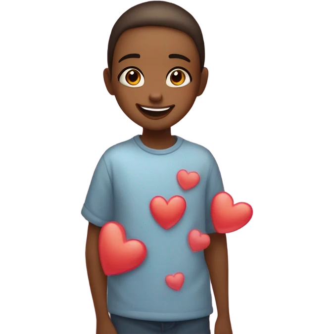 Create an emoji where a girl is in love with a boy emoji