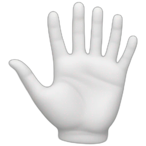 human hand emoji