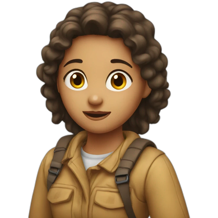 A girl fick emoji