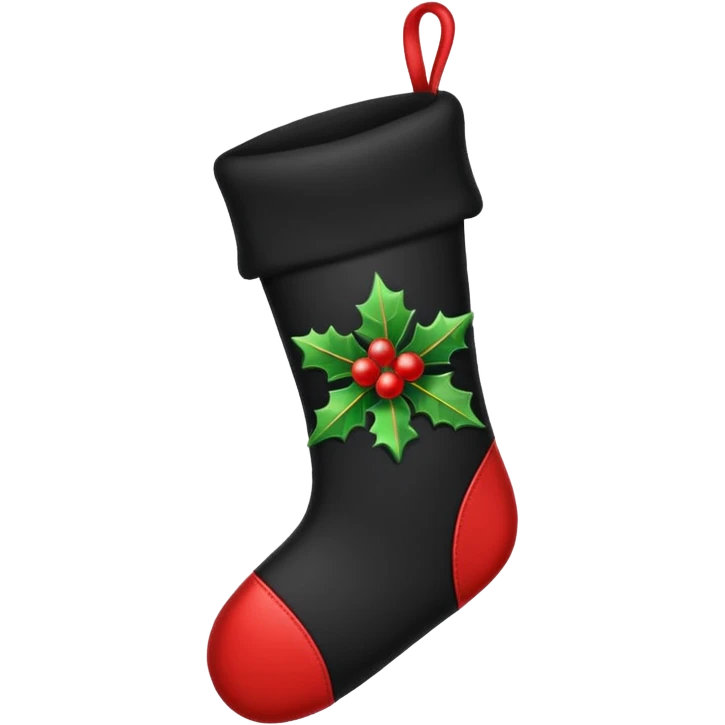 black noel christmas emoji