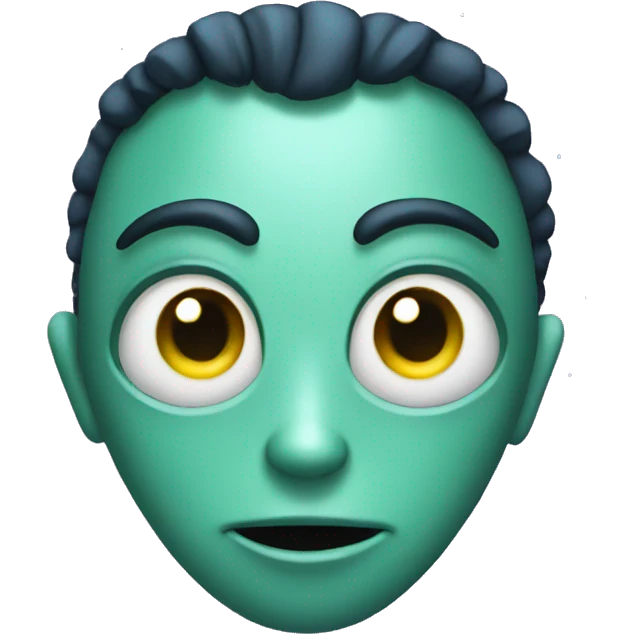 alien with stars in the eyes emoji