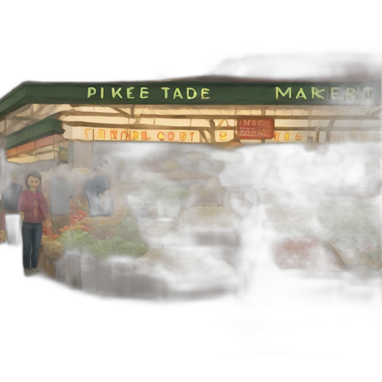 Pike place market emoji