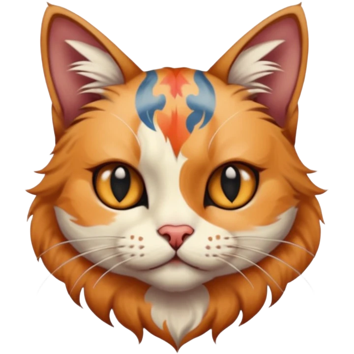  cat get tattooed emoji