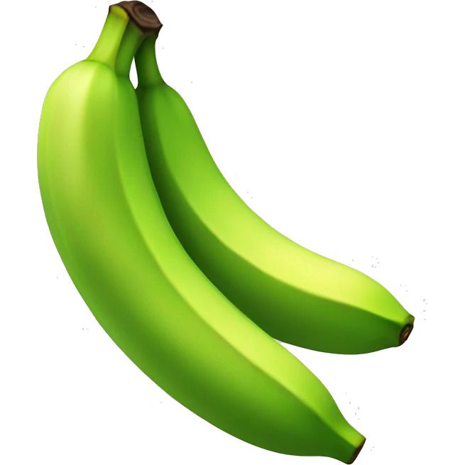 Green banana emoji