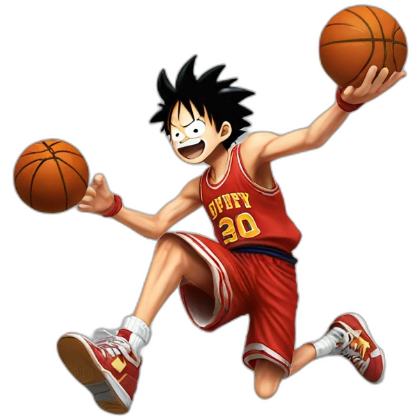 luffy slam dunk emoji