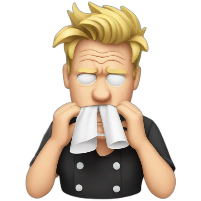 gordon ramsay vomiting emoji