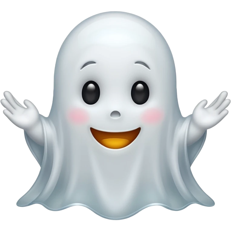 cute ghost emoji