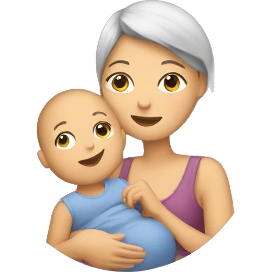 Mum and baby  emoji