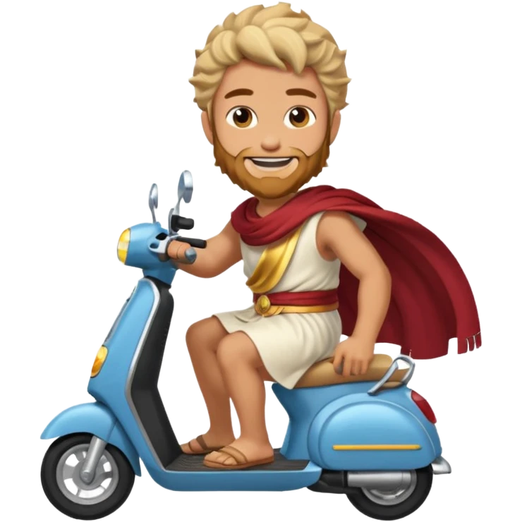 zeus god drive scooter emoji