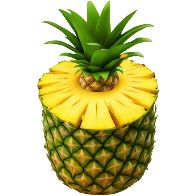Upside down pineapple  emoji