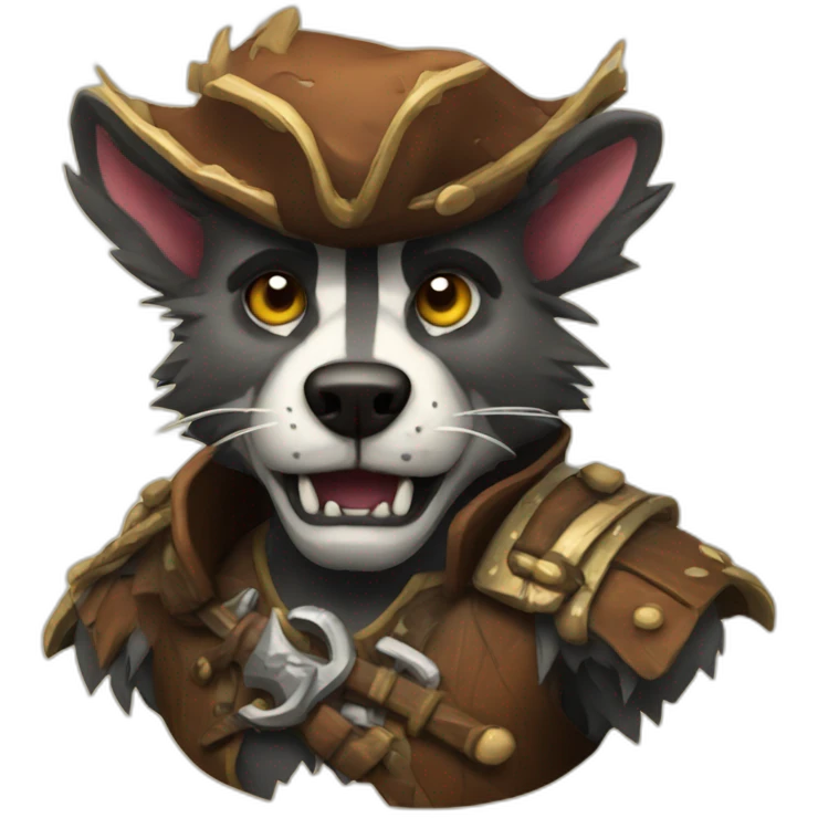gnoll pirate emoji