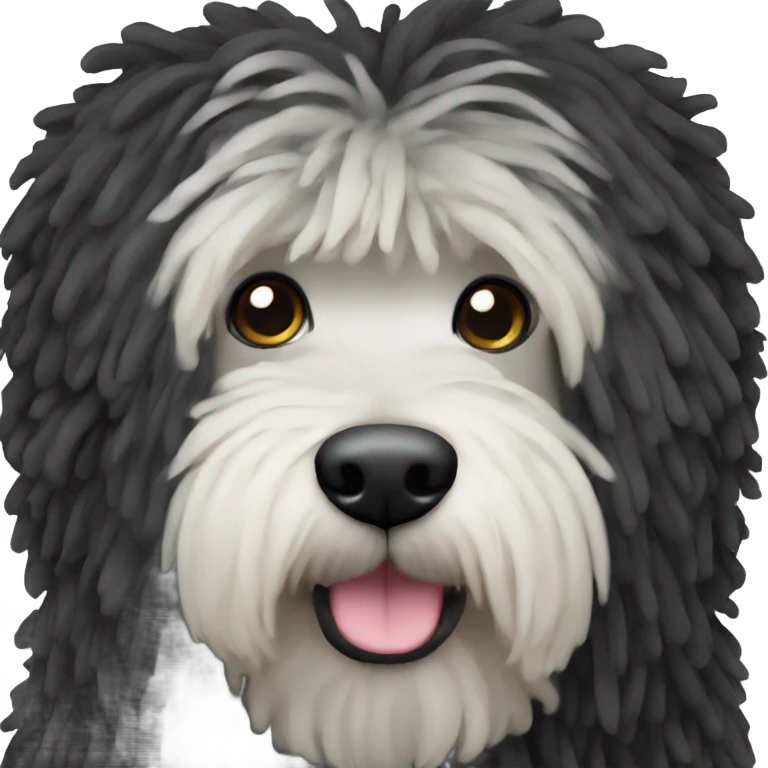 Black puli emoji