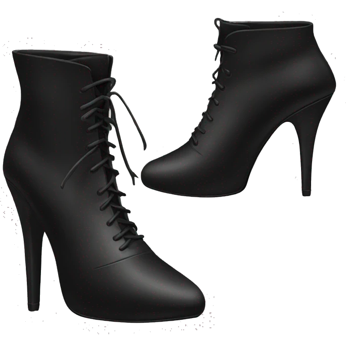 Black Stiletto Boots emoji
