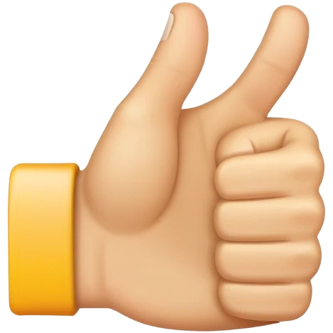 Epic thumbs up emoji