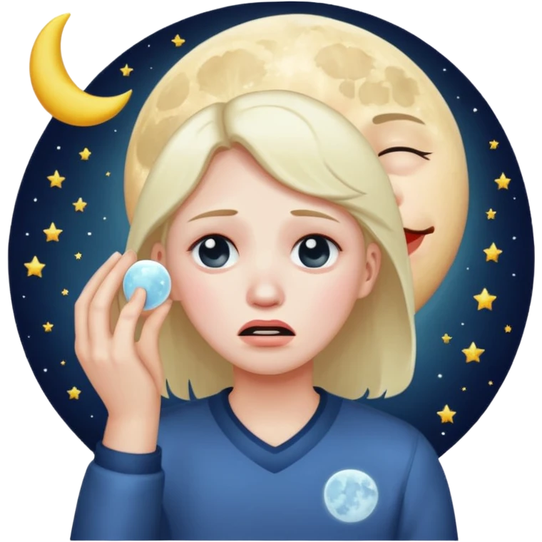 Combine 🌝😭 emoji