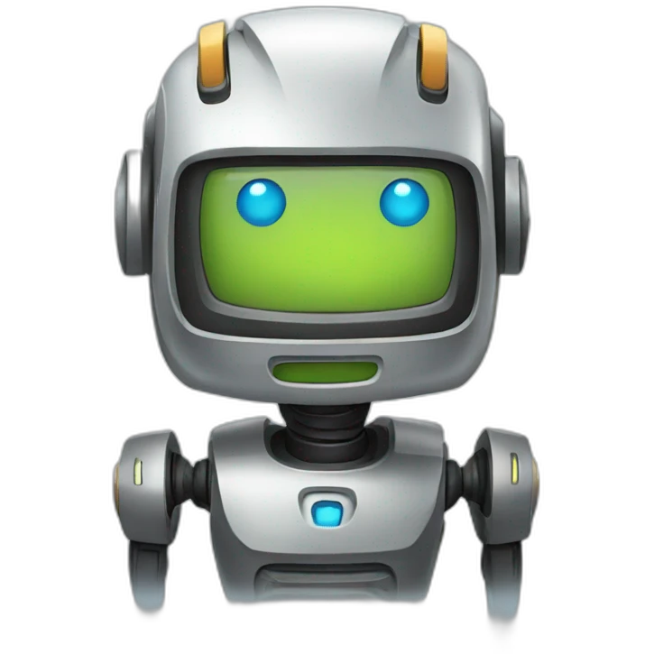 cartoon robot emoji