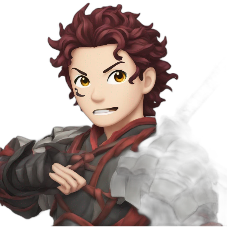 Tanjiro Kamado Demon SLayer emoji
