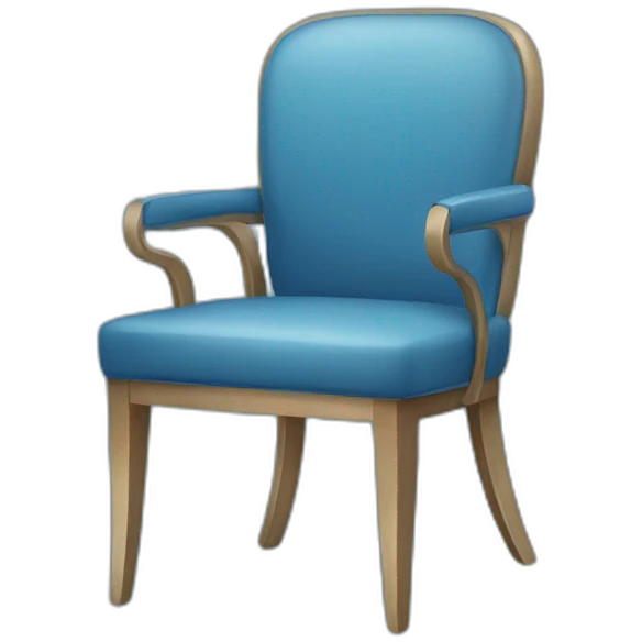 blue chair emoji