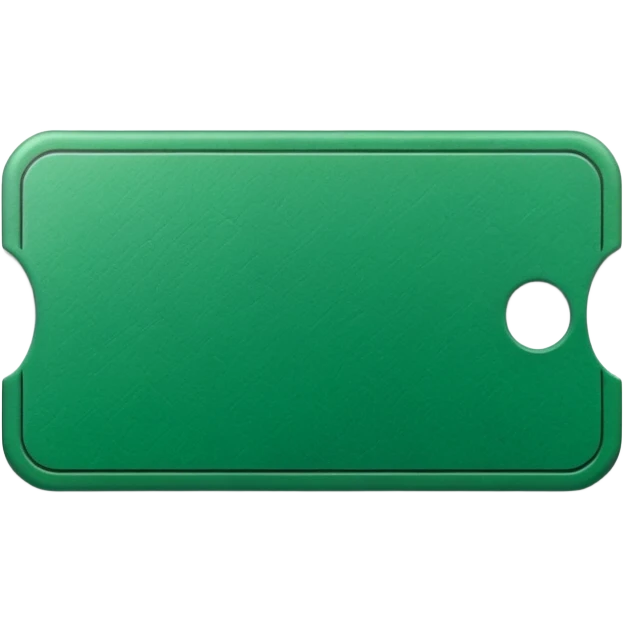 green ticket with no text and premium emoji