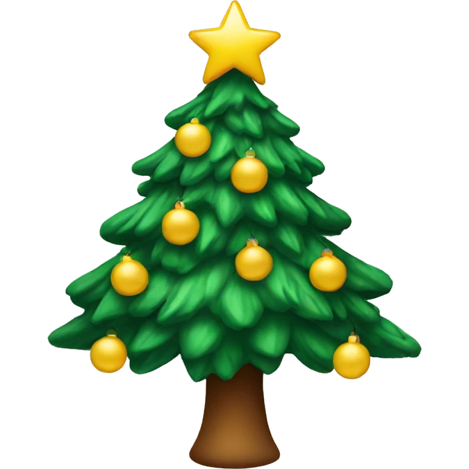 Christmas tree emoji