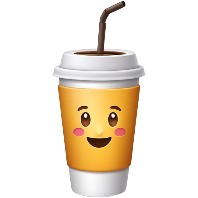 coffe cup to go with name Cofix emoji