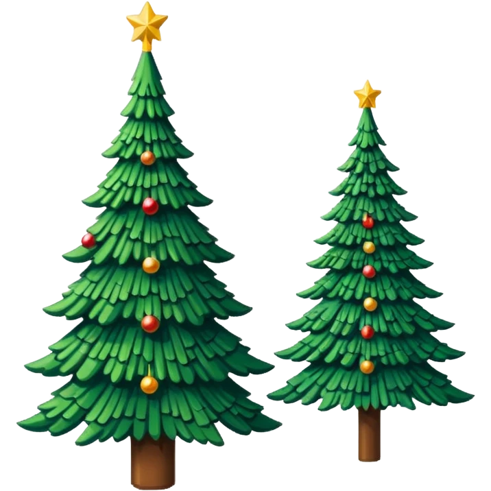 un arbol de navidad en lo lejos, y haiga un texto super bonito que diga "Llegó la navidad", y un fondo navideño (que sea en pixel art, toda la imagen) emoji