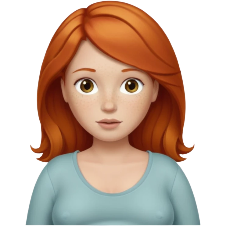 Pregnant redhead, blonde and brunette emoji