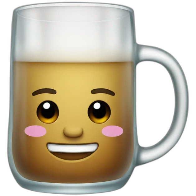 glass mug emoji