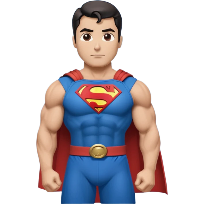 Superman in gi emoji