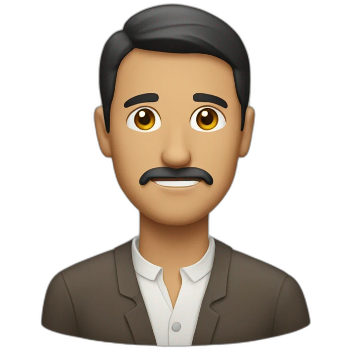 Hombre lengua fuera emoji