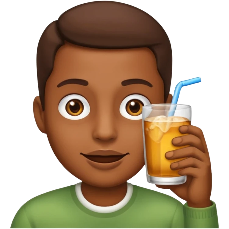 Emoji tomando chimarrão  emoji
