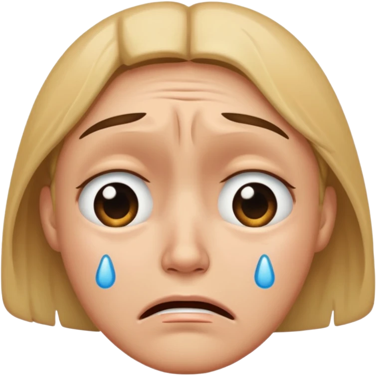 crying face emoji emoji