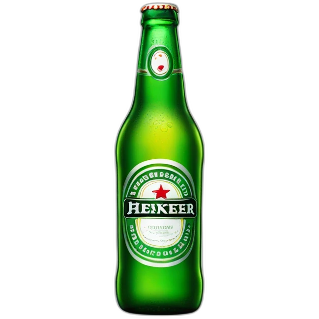 heineken bottle emoji