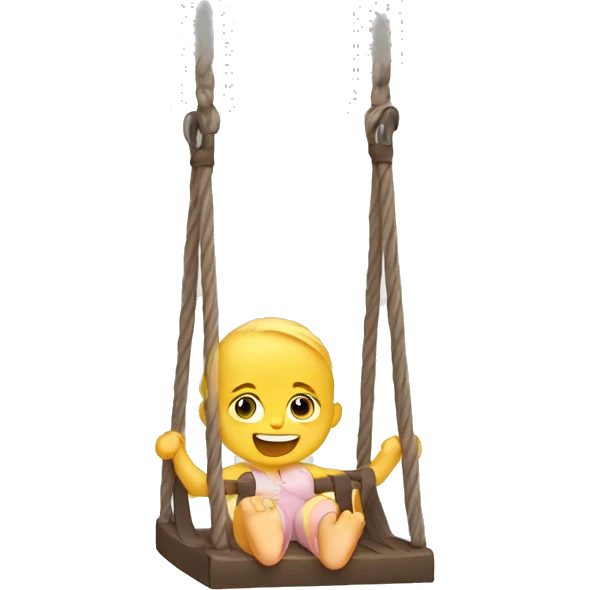 Baby swing emoji