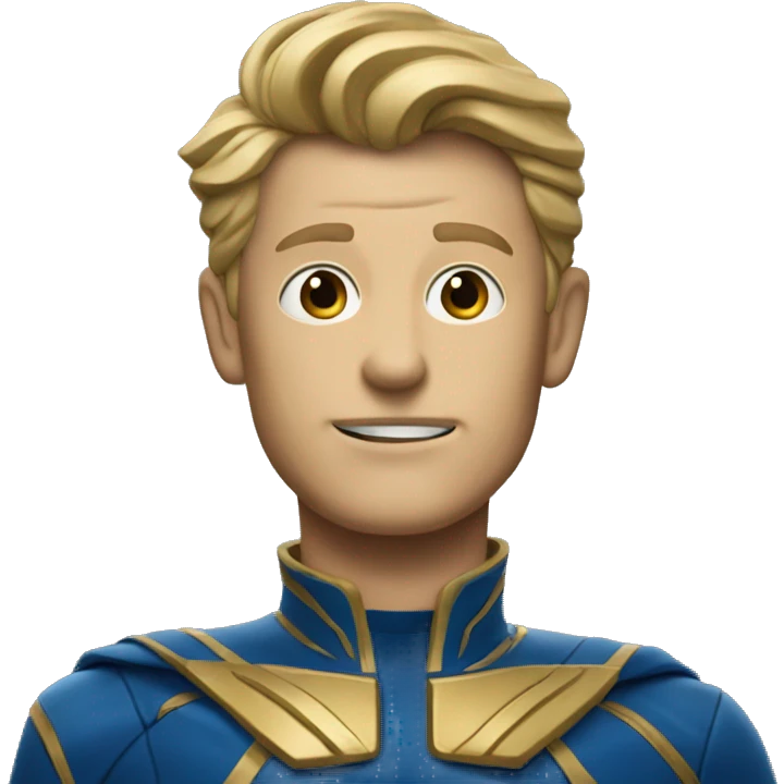 Homelander from "the boys" series emoji