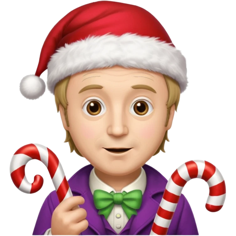 Christmas wonka  emoji