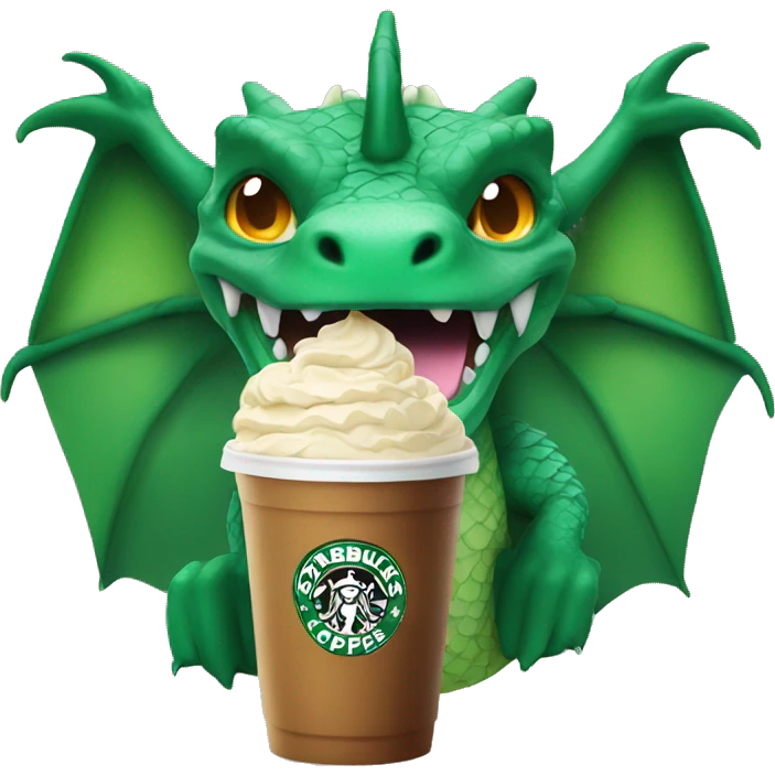 Starbucks Dragon Drink emoji