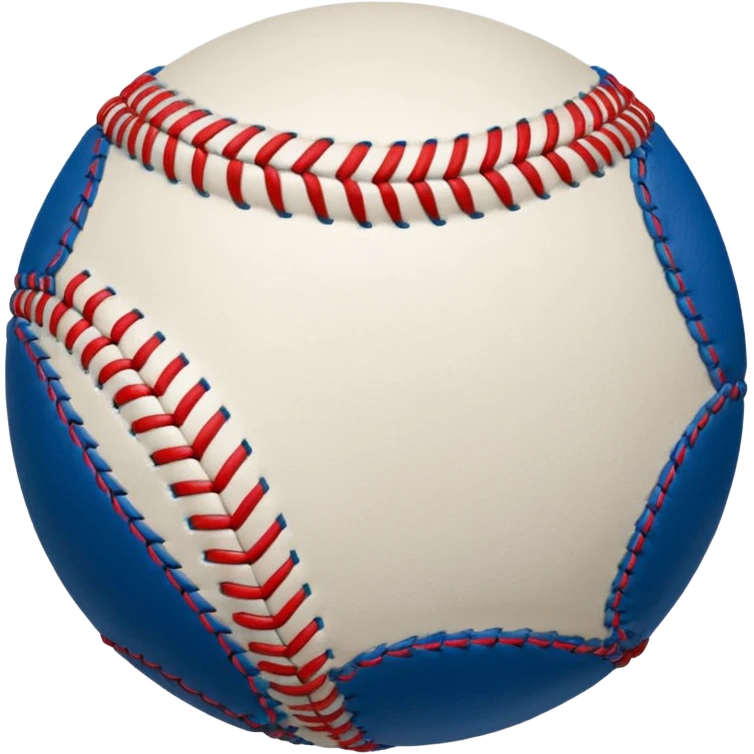 baseball blue (#00A3E0) and red (#F9423A) emoji