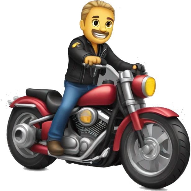 biker wheele emoji