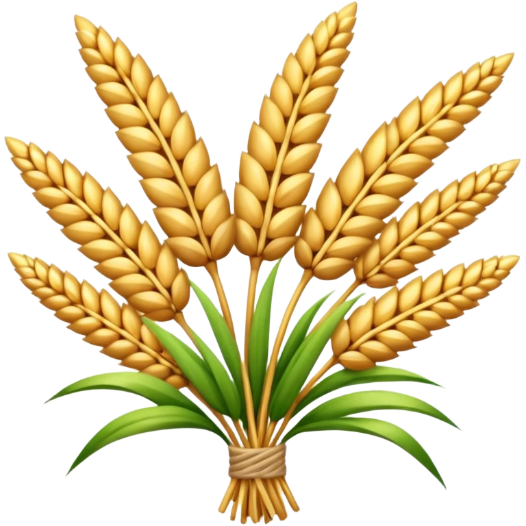 bouquet of ears of grain emoji