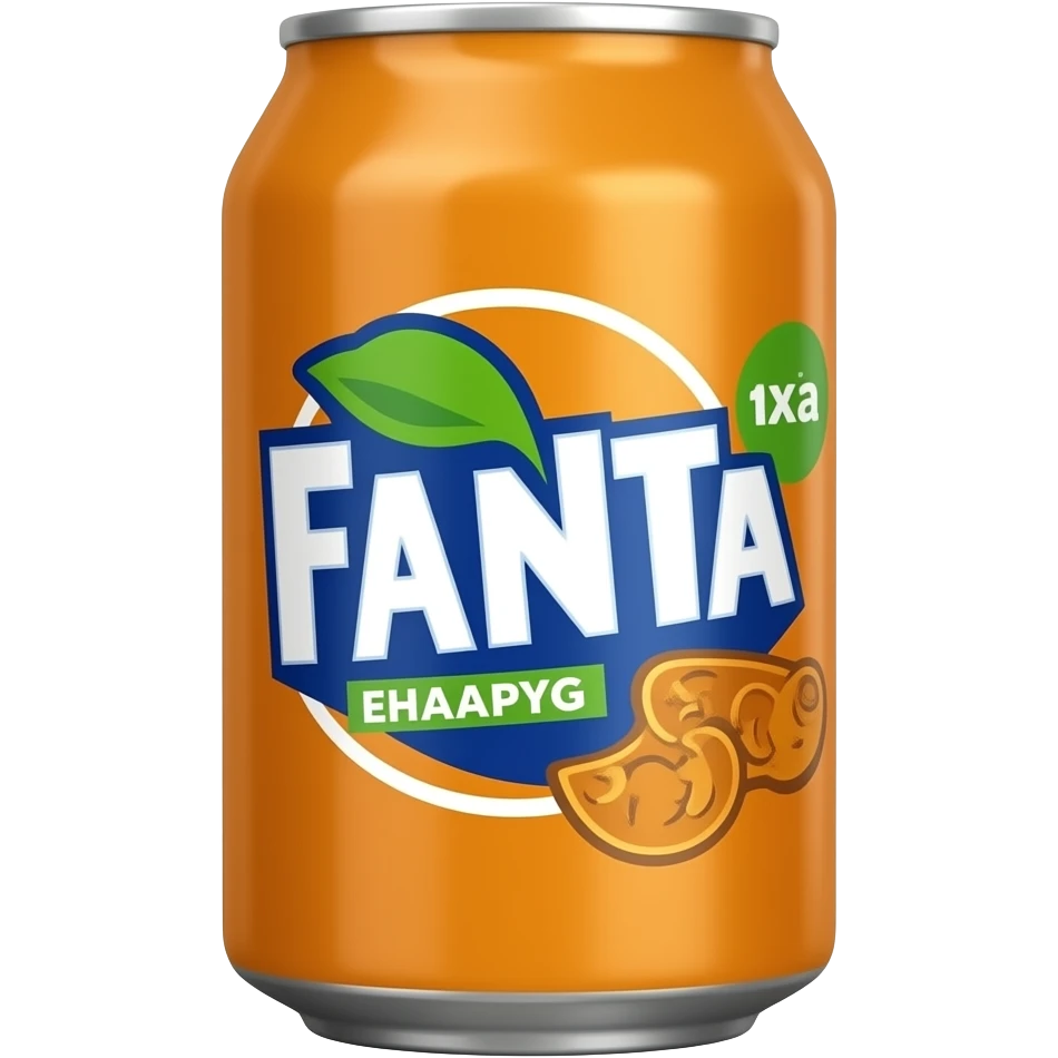 Fanta can emoji