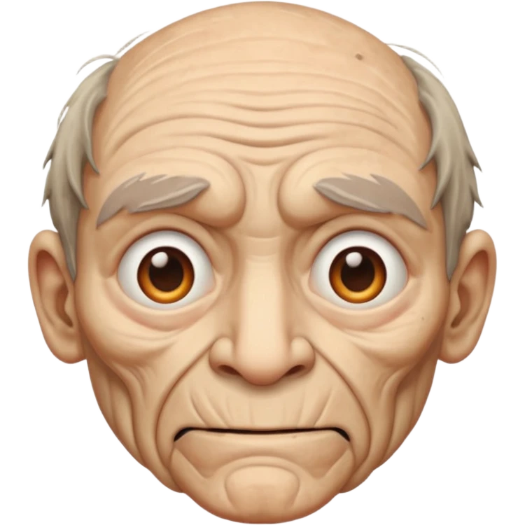 Gnarly face emoji