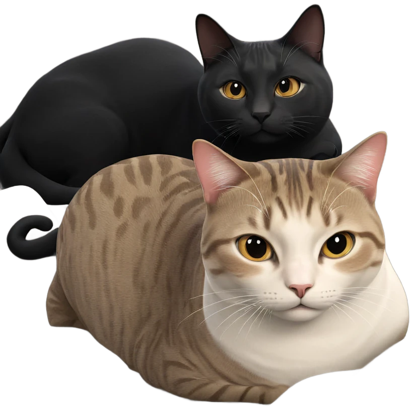 cat gazing at viewer emoji