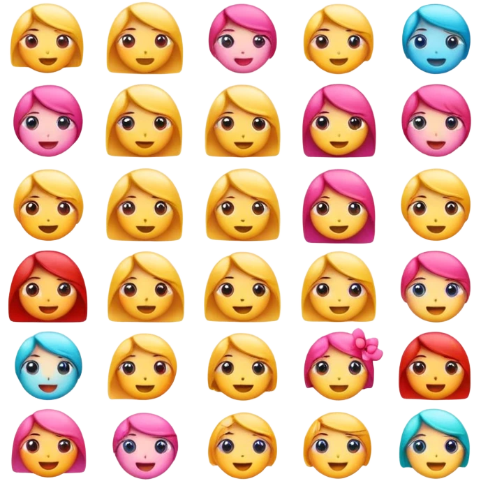 Girly emojis  emoji